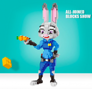 Mini kockák készlet  Judy Hopps  1250db