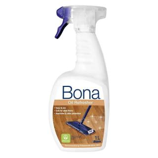 Bona Oil Refresher ápoló és karbantartó spray 1 liter,  olajozott  fapadlóhoz