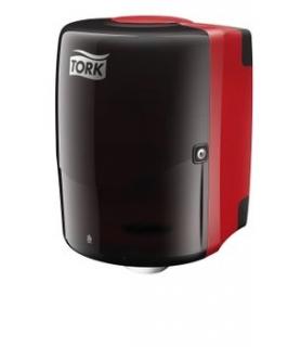 Tork Performance adagoló belsőmagos ipari törlőkhöz, piros-fekete (W2 rendszer)