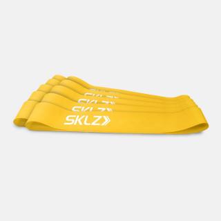 SKLZ Mini Bands - Yellow, erősítő hurok sárga (gyenge), 10 db