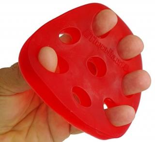 THERA-BAND Hand Xtrainer - ujjak és tenyér teljesítményfokozó, piros - puha