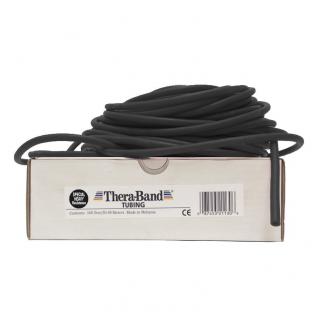 THERA-BAND Tubing 30,5 m, fekete, speciálisan erős