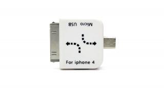 Apple 30PIN - Micro USB adapter