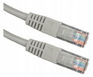 Cat5 UTP LAN kábel 1m szürke