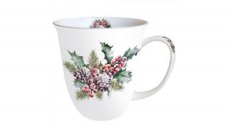 Ambiente 38415570 Holly and Berries bögre 4 dl