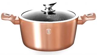 Berlinger Haus BH-1514N Metallic Line Rose gold Edény fedővel 20 cm