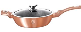 Berlinger Haus BH-1518N Metallic Line Rose gold Serpenyő fedővel 28 cm