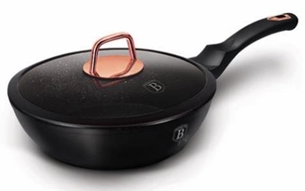 Berlinger Haus BH-1643NA Black Rose Collection Mély serpenyő fedővel 24 cm