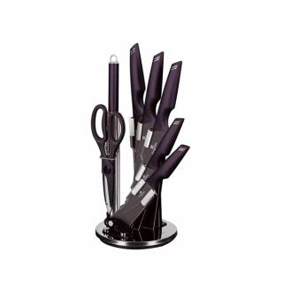Berlinger Haus BH-2587 Purple Eclipse Collection 8 részes késkészlet állvánnyal