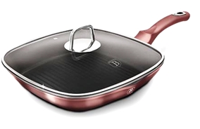 Berlinger Haus BH-6028 i-Rose Edition Grill serpenyő fedővel 28 cm