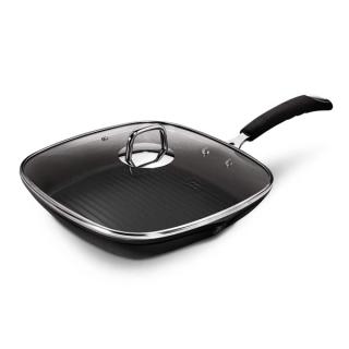 Berlinger Haus BH-6130 Black Professional grill serpenyő fedővel 28 cm