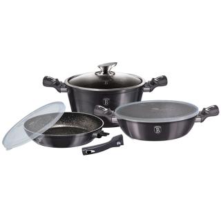 Berlinger Haus BH-7052 Carbon Pro edénykészlet 6 db-os