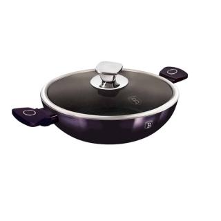 Berlinger Haus BH-7114 Purple Eclipse Wok fedővel 30 cm