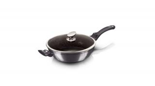 Berlinger Haus BH-7139 Carbon Pro Collection mély serpenyő 32 cm, fedővel
