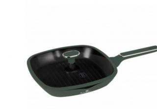 Berlinger Haus BH-8162 Matte Green grill serpenyő fedővel 28 cm