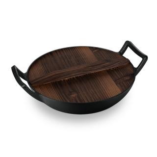 Berlinger Haus LP-BH-190 Stron Mold Seria Öntöttvas Wok fa tetővel 30 cm