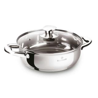 Blaumann BL-3865 Gourmet Line alacsony lábas fedővel 22 cm