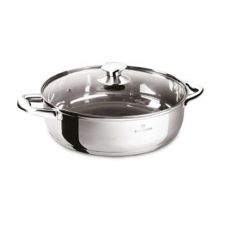 Blaumann BL-3866 Gourmet Line alacsony lábas fedővel 24 cm