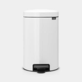 Brabantia 111969 NewIcon pedálos szemetes 12 l fehér