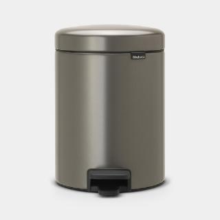 Brabantia 112683 NewIcon pedálos szemetes 5 l platinum