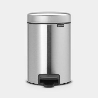 Brabantia 113222 NewIcon pedálos szemetes 3 l, matt steel