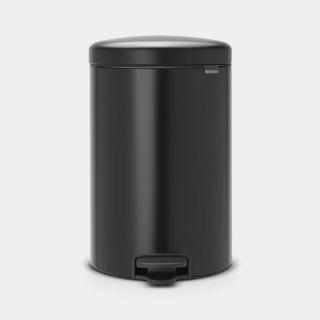 Brabantia 114106 Newlcon pedálos szemtes 20 l, matt fekete