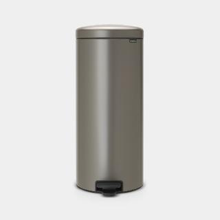 Brabantia 114441 NewIcon pedálos szemetes 30 l, platinum