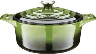 La Cuisine 432025, Green, öntöttvas lábas + fedő 4,75 l