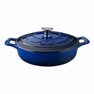 La Cuisine 432029 Blue öntöttvas sütőtál+ fedő 3,5 l