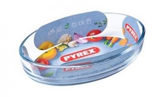 Pyrex 203179 Üveg sütőtál ovál 21 X 13 cm