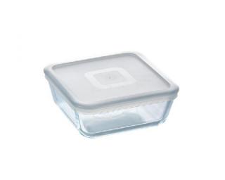 Pyrex 203244 Cook  Freeze üvegtál+műanyag tető 20x20 cm
