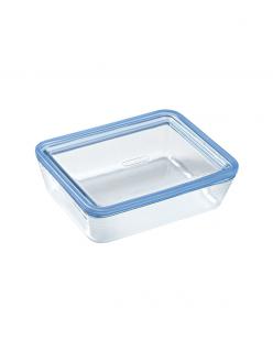 Pyrex 290975 Zero Plastic üveg ételtároló 1,5 l