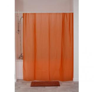 Tendance 1107124 Sienna zuhanyfüggöny 180x200 cm, narancs