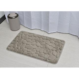 Tendance 7718N165 Memóriahabos fürdőszobaszőnyeg 50x80 cm taupe