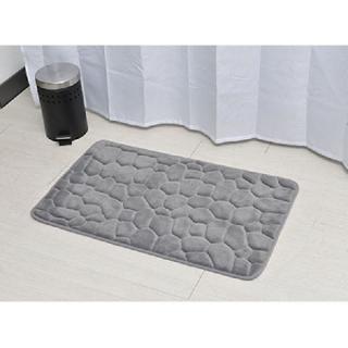 Tendance 7718N183 Memóriahabos fürdőszobaszőnyeg 50x80 cm szürke