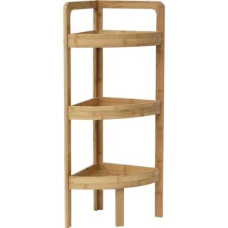 Tendance 98162195 bambusz sarokpolc, 3 polccal