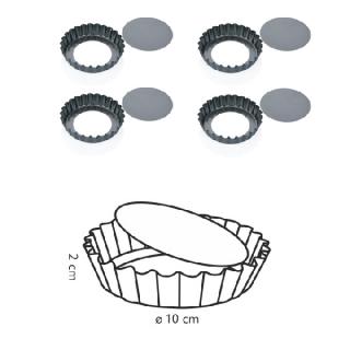 Tescoma 623111 Delicia Mini pitesütő 4 db/doboz