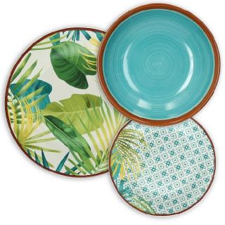 Tognana 155195 Jungle porcelán étkészlet 18 db-os