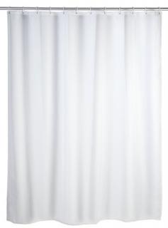 Wenko 191460 Uni zuhanyfüggöny fehér 180x200 cm