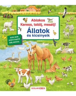 Ablakos Keress, találj, mesélj! Állatok és kicsinyeik