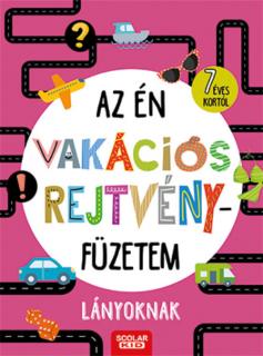 Az én vakációs rejtvényfüzetem – Lányoknak