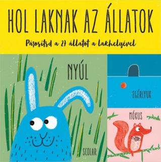 Hol laknak az állatok – Párosító és memóriajáték