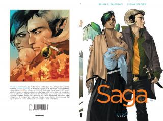 Brian K. Vaughan, Fiona Staples: Saga Első Kötet (puhatáblás)