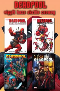 Fumax Deadpool-sorozat kedvezményes csomag (Zsémbes zsoldos, Ölőhang, Deadpool-alakulat, Ölégia k...