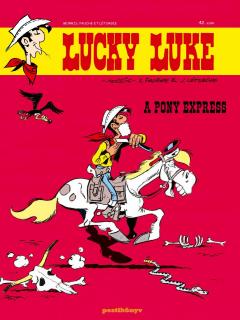 Lucky Luke 42 - A Pony Express puhatáblás képregény