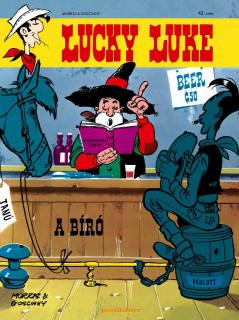 Lucky Luke 43 - A bíró puhatáblás képregény