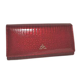 Női lakkozott bőr piros pénztárca L839001