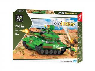 Blocki MyArmy sivatagi tank építőkészlet 253 darabos