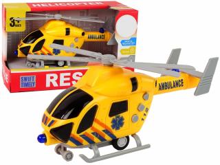 City Ambulance gyermek helikopter fényekkel és hangokkal