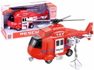 City Rescue 1:16 interaktív helikopter fényekkel és hangokkal